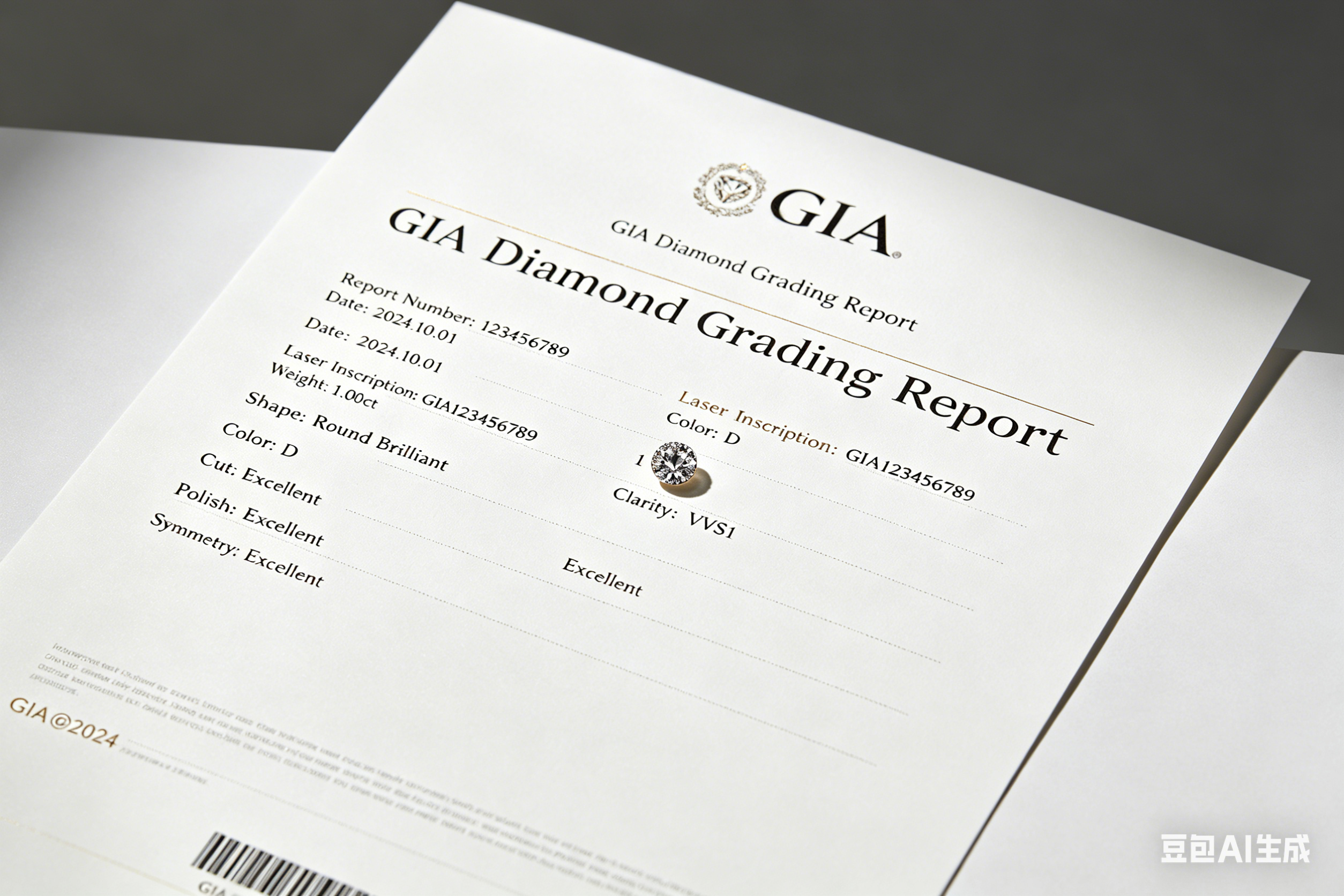 GIA Certificate